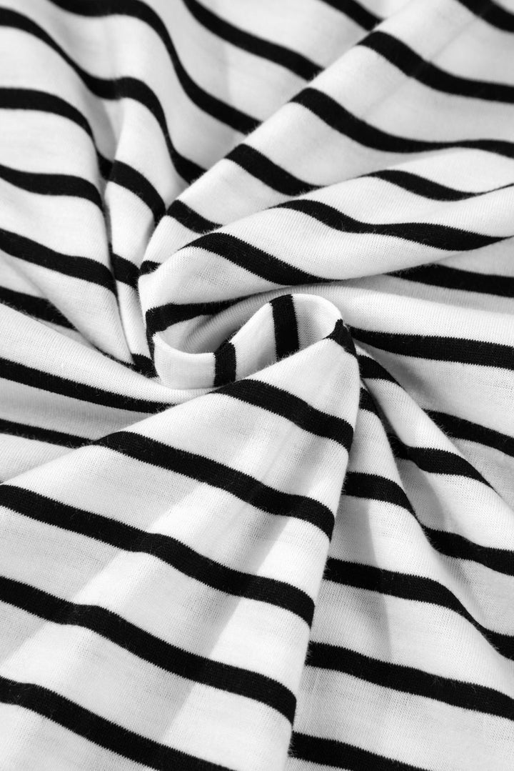 half sleeve scoop neck loose top