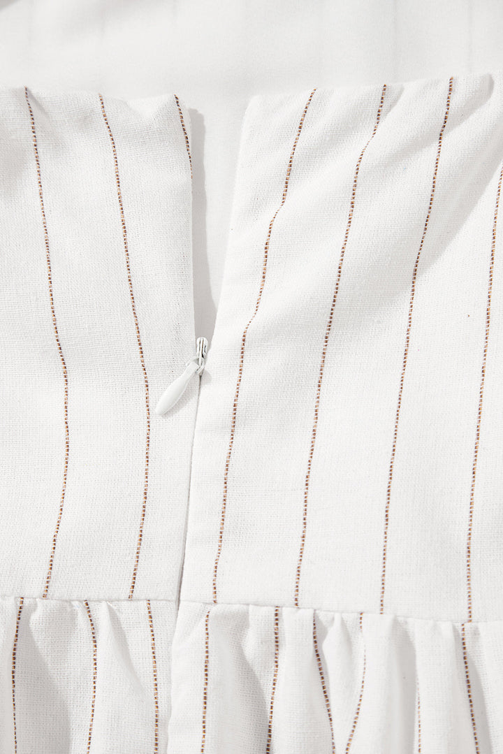 Spaghetti Strap Pocketed High Waist Maxi Dress