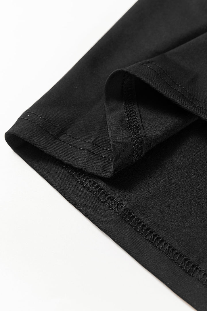 Sleeveless Scoop Neck Flared Split Midi Dress