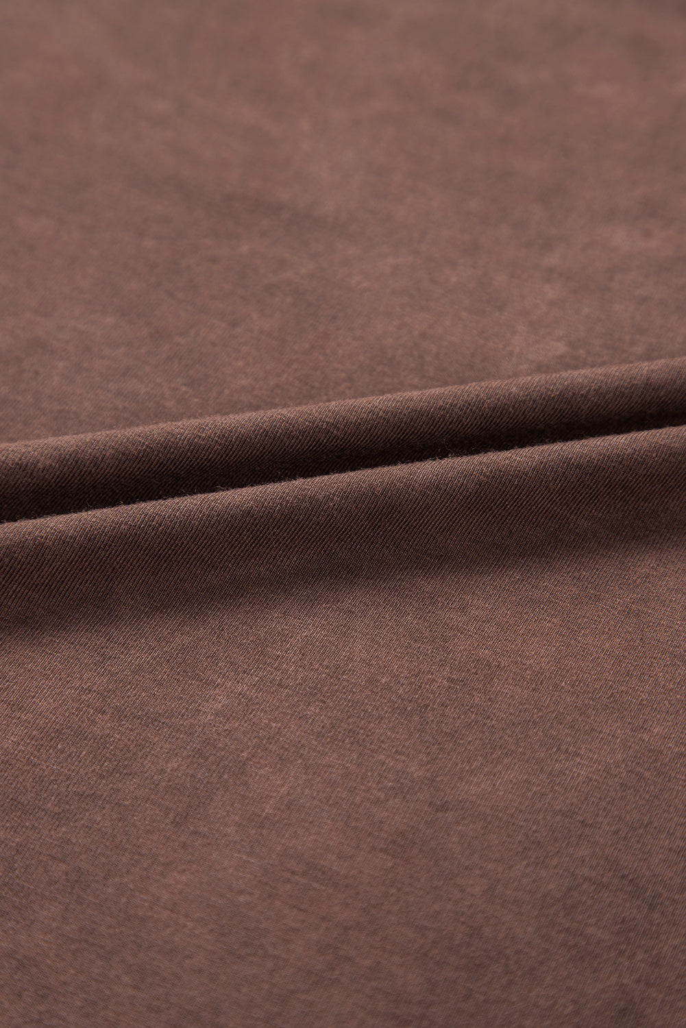 Mineral Wash Criss Cross V Neck Casual T Shirt