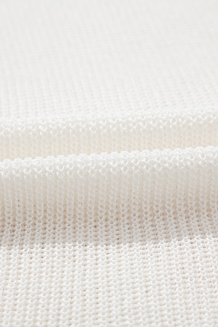 Lightweight V Neck Button Front Bell Sleeve Cardigan Sweater