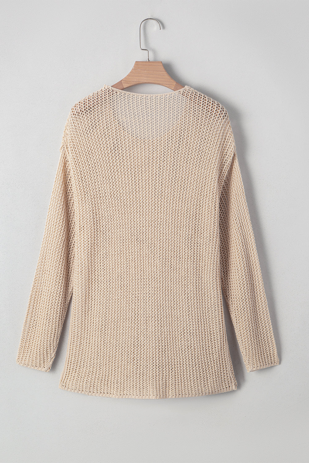 Crochet Hollow-out Jumper Top Sweater