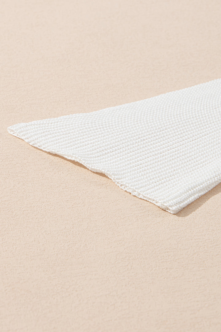 Lightweight V Neck Button Front Bell Sleeve Cardigan Sweater