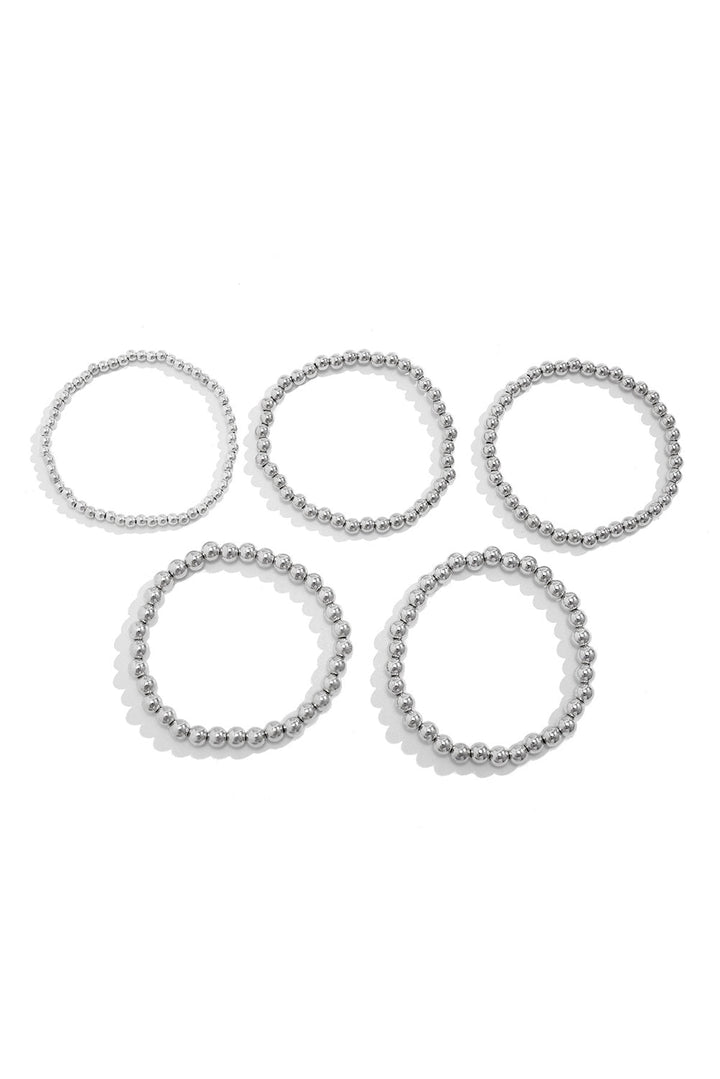 5-teiliges Perlenarmband-Set