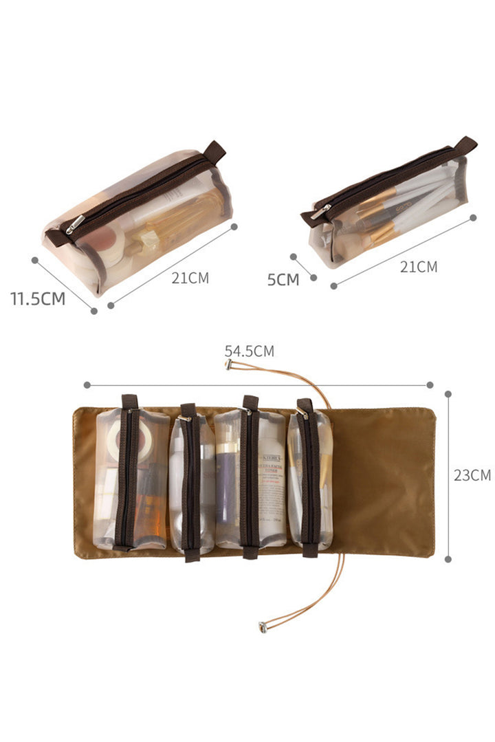 Trousse de maquillage pliable 4 en 1 détachable Leegoo