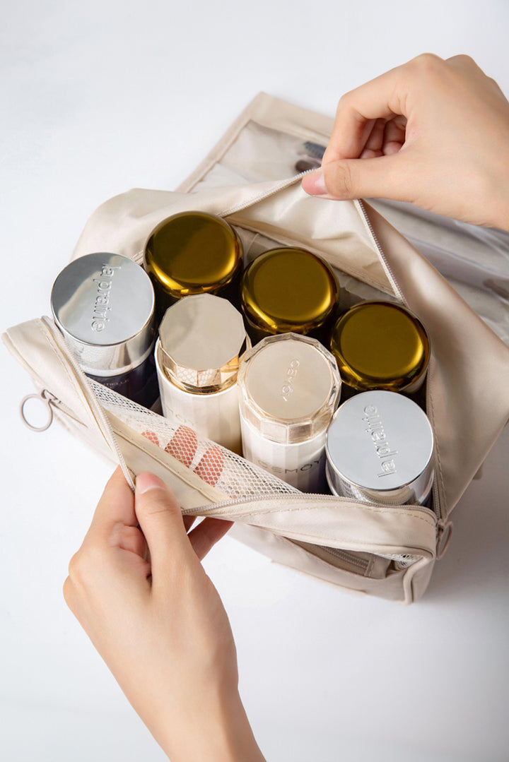 Trousse de toilette de voyage multifonctionnelle pour organisateur de maquillage