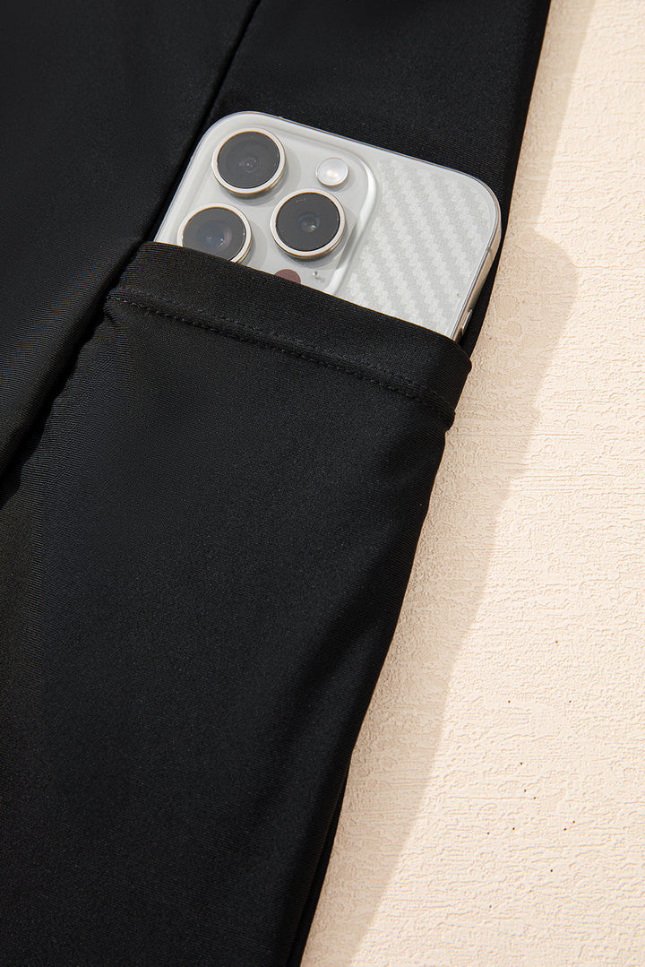 floral print twisted hollowed back swim dress