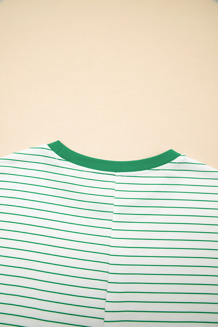 ruffled short sleeve crew neck t shirt shift mini dress