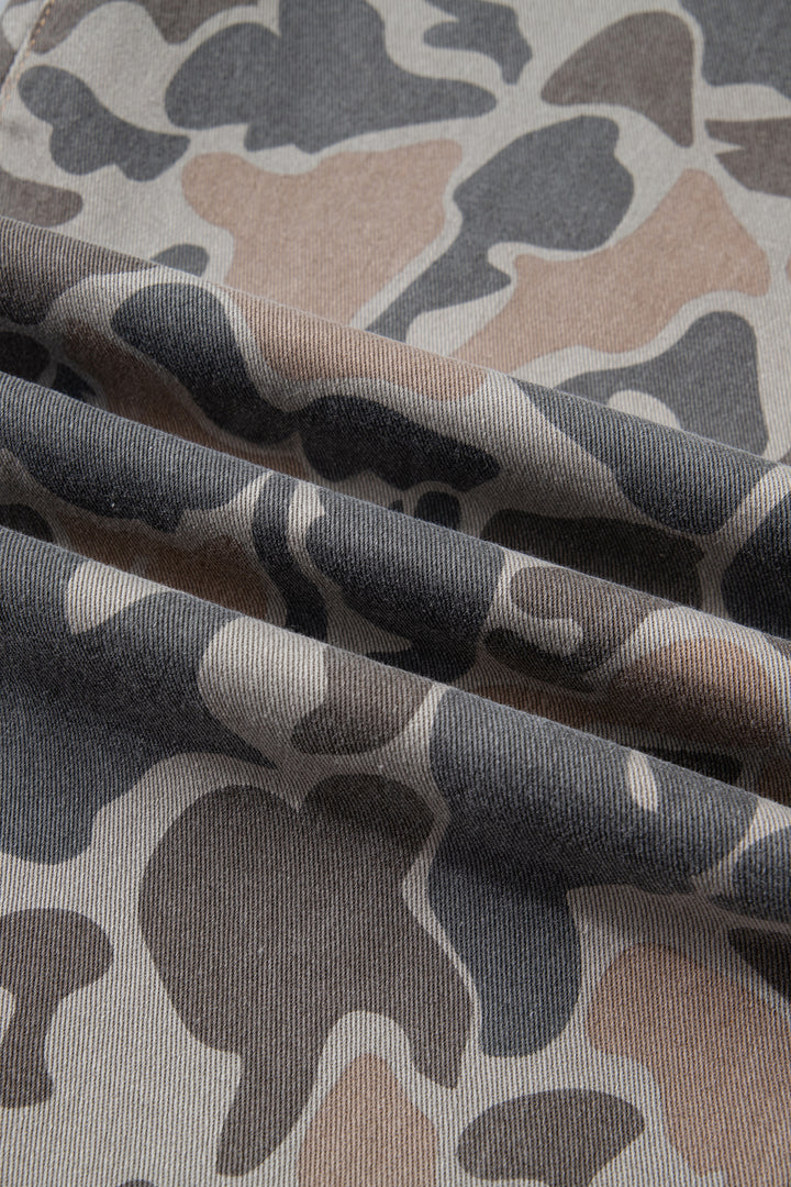 Multicolour Camouflage Shift Ankle Length Jeans