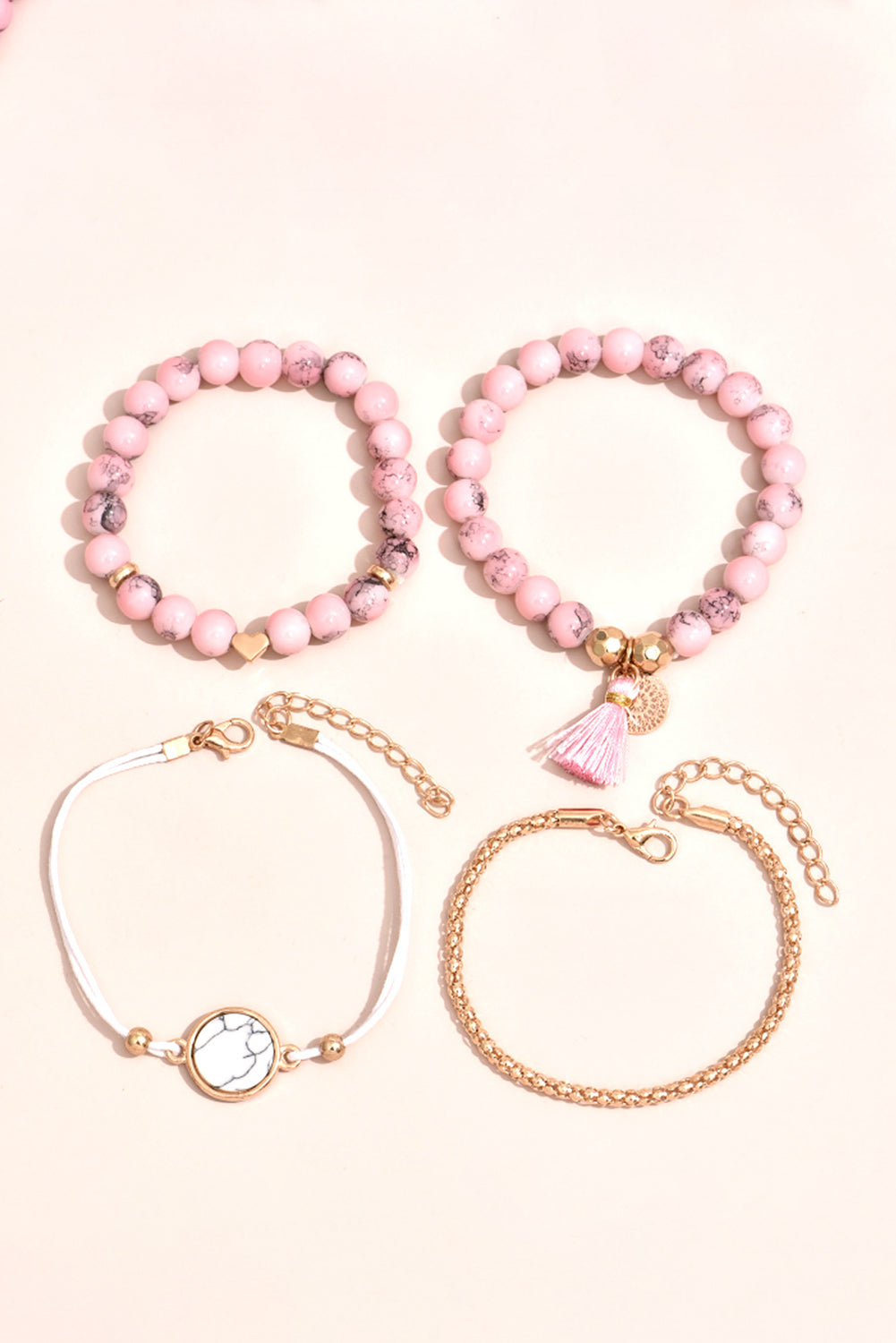 Boho Style Beaded Multi Layer Bracelet Set