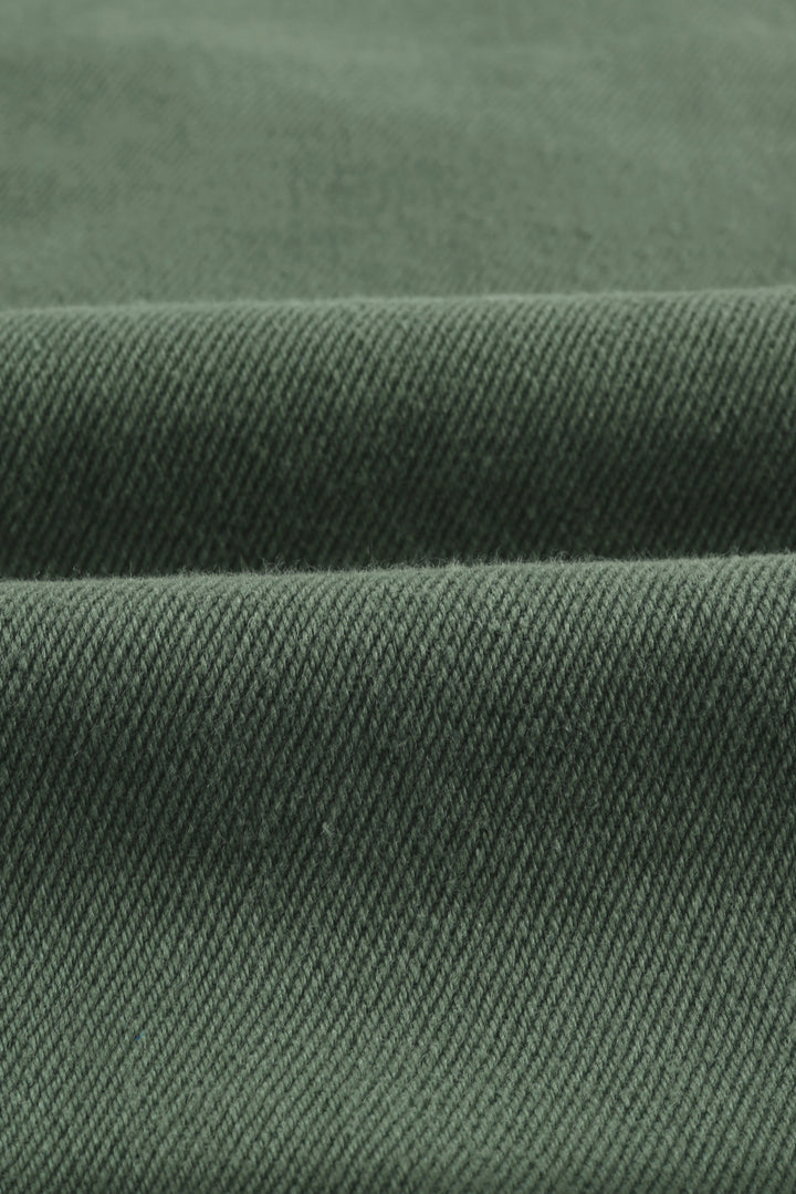 Veste en jean déchirée