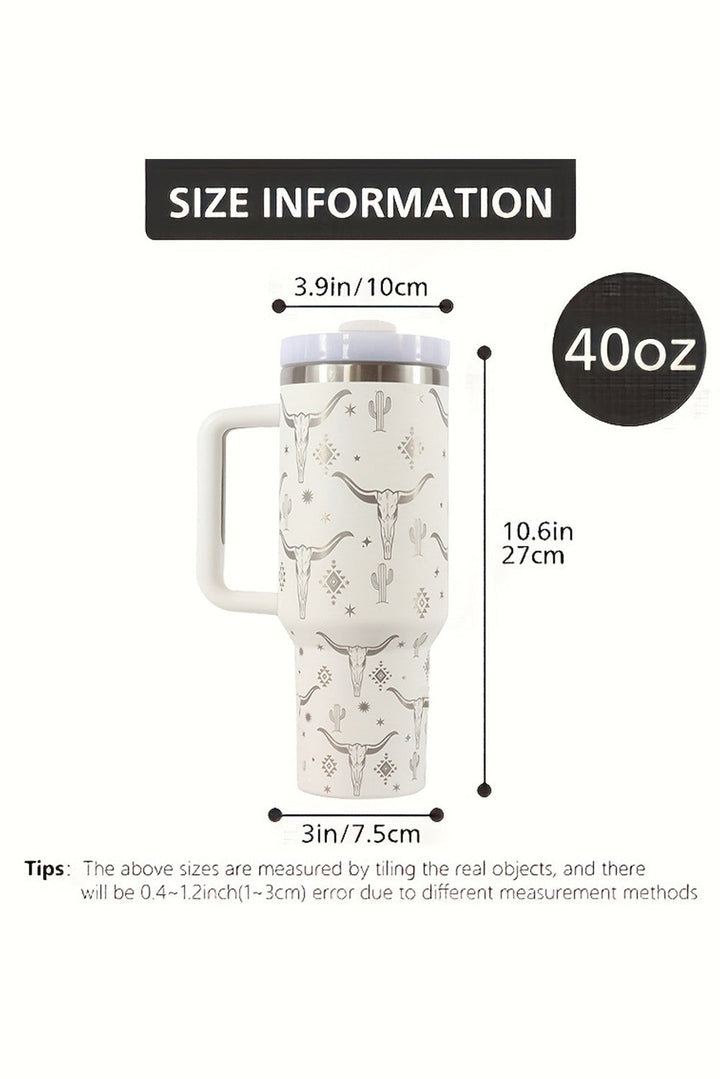 Tasse isotherme en acier inoxydable Western Horn 40 oz