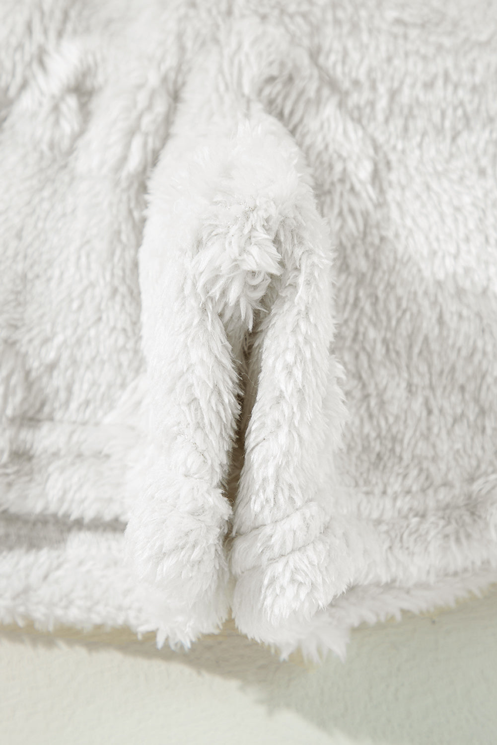 textured leopard fleece loose two piece lounge set 2