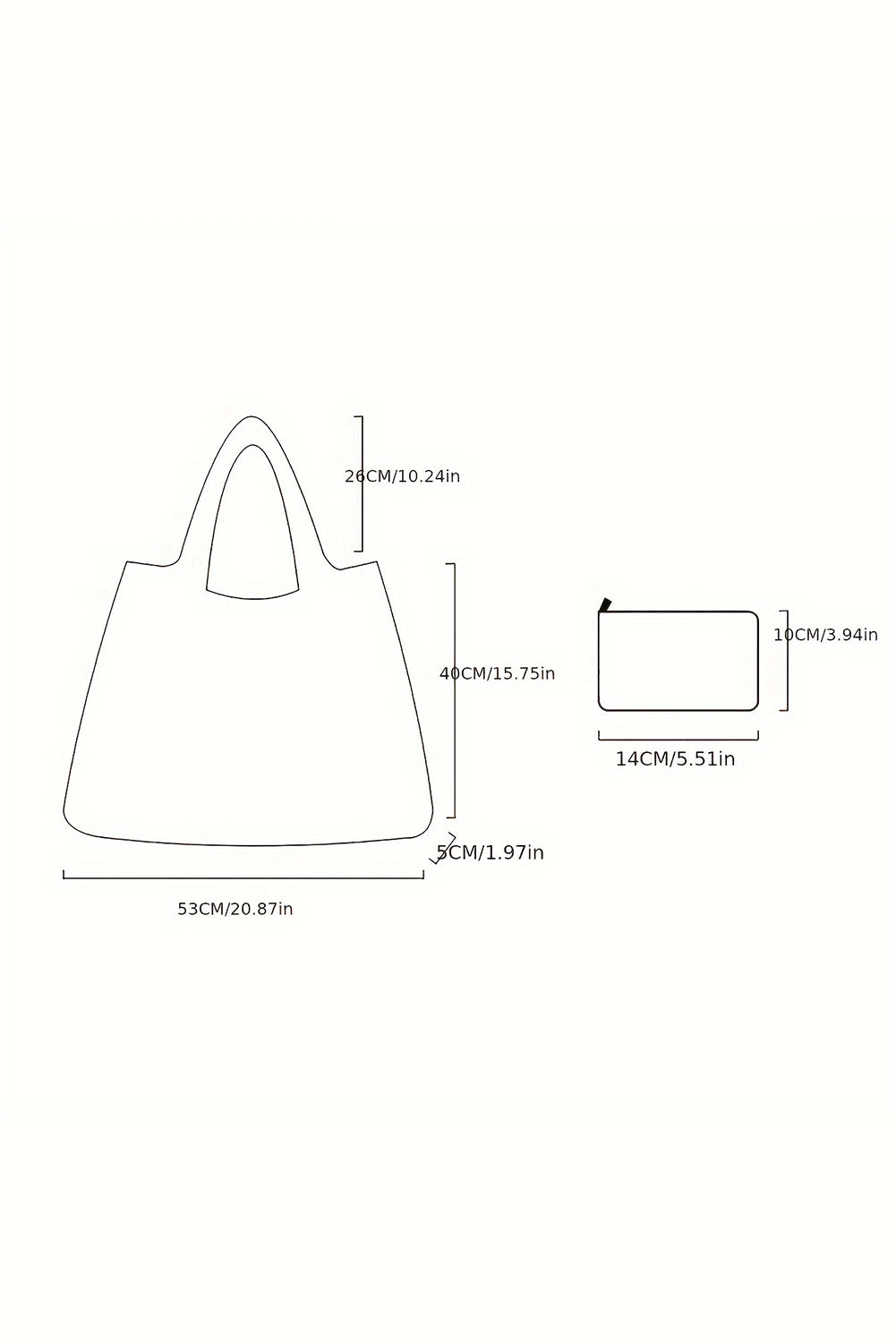 Goth Halloween Oxford Cloth Large Capacity Foldable Tote Bag