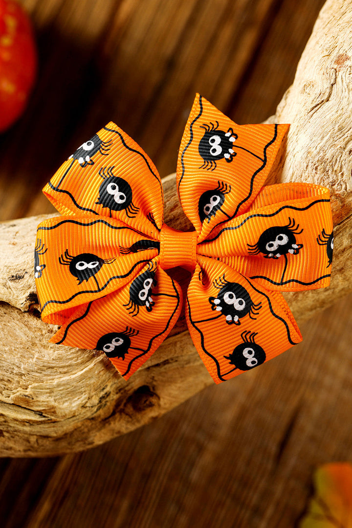 Halloween Haarspange mit zufälligem Muster und Schleife