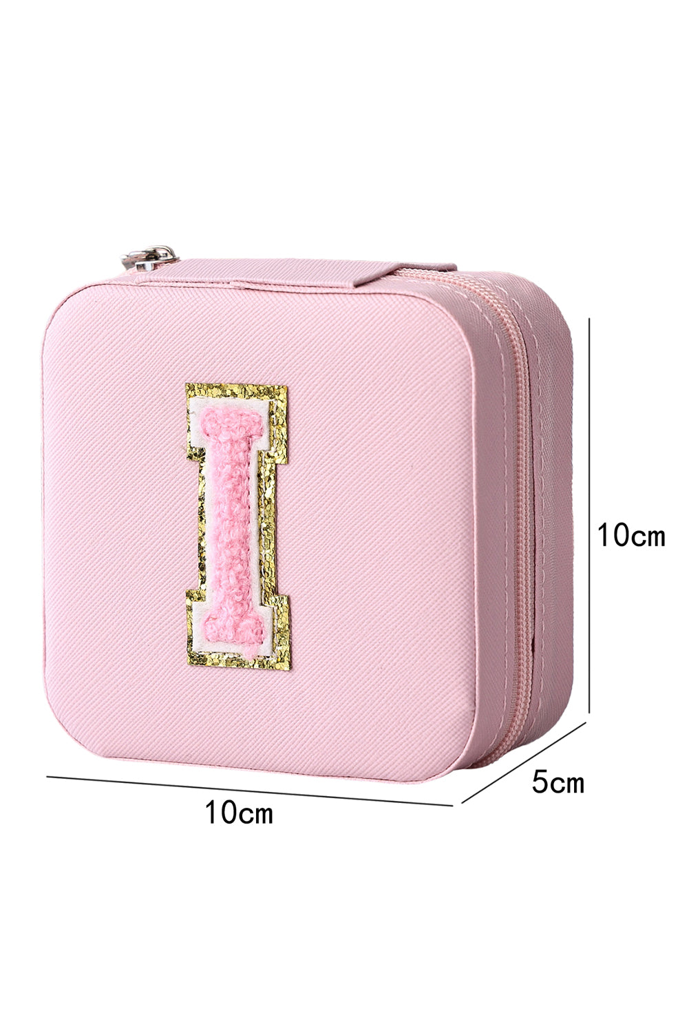 Portable Initial Jewelry Box