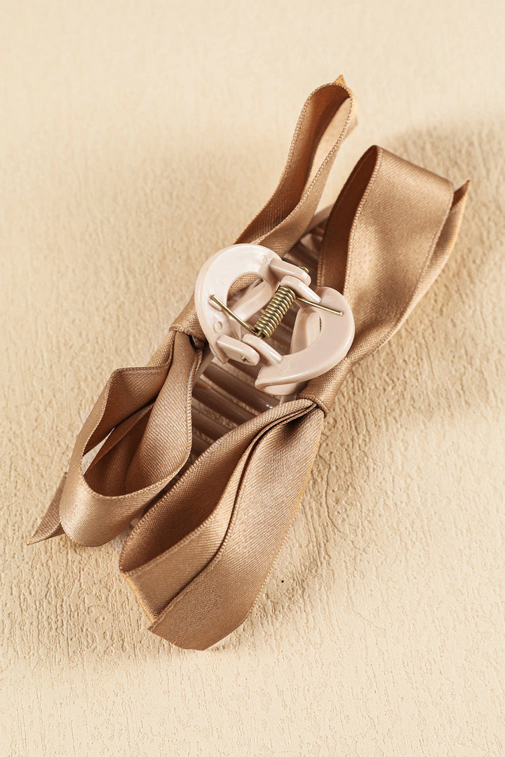 Bow Decor Large Hair Claw Clip