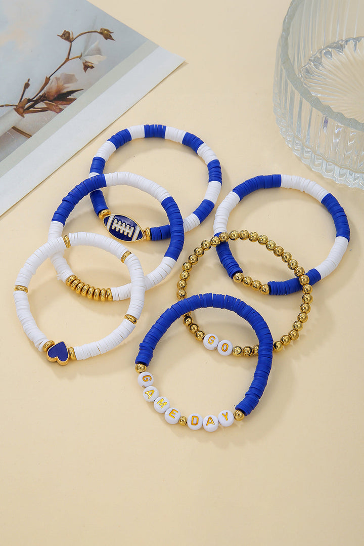 GAME DAY Multilayer Beading Bracelet