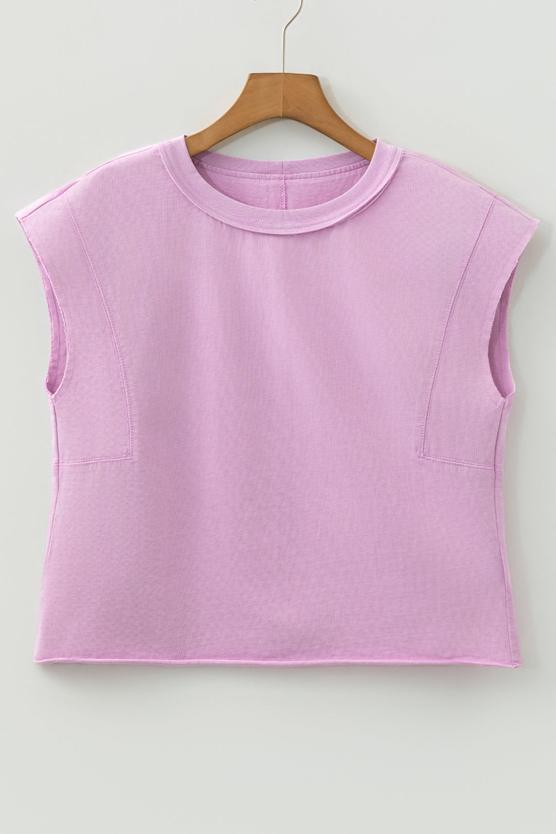 Mineral Wash Boxy Fit Cotton Tank Top