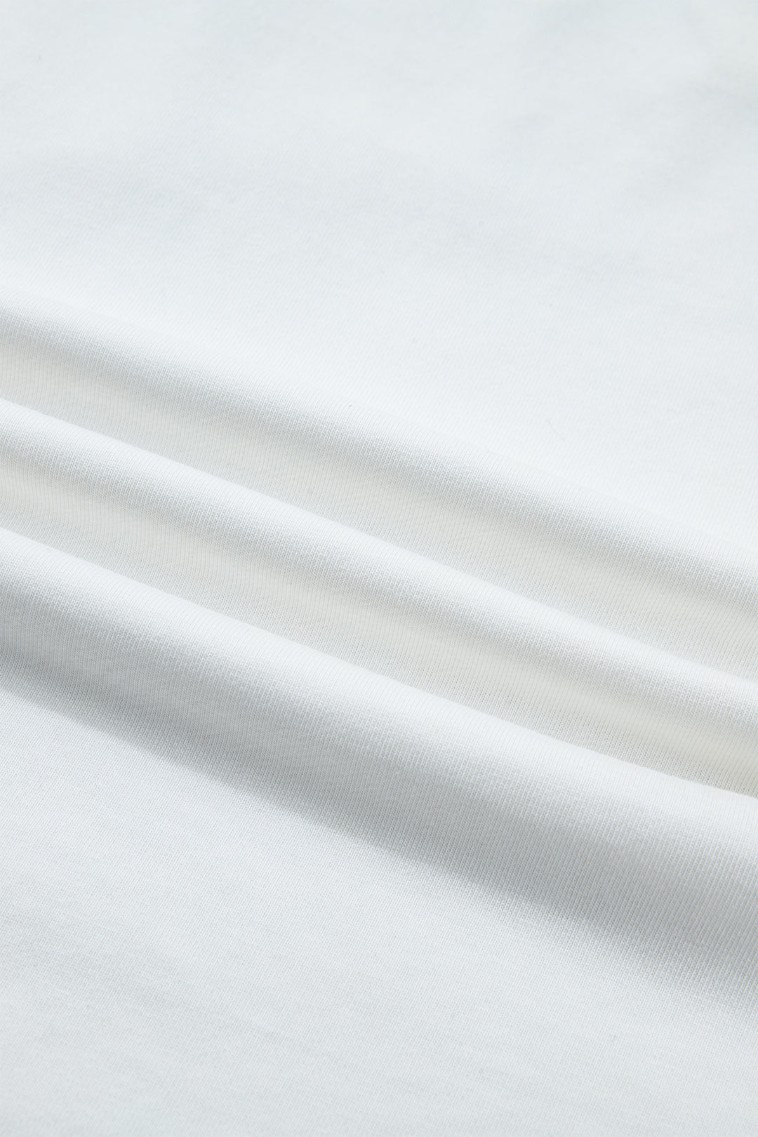 White Patriot Star Patched Notched Neck Mineral Washed Tee