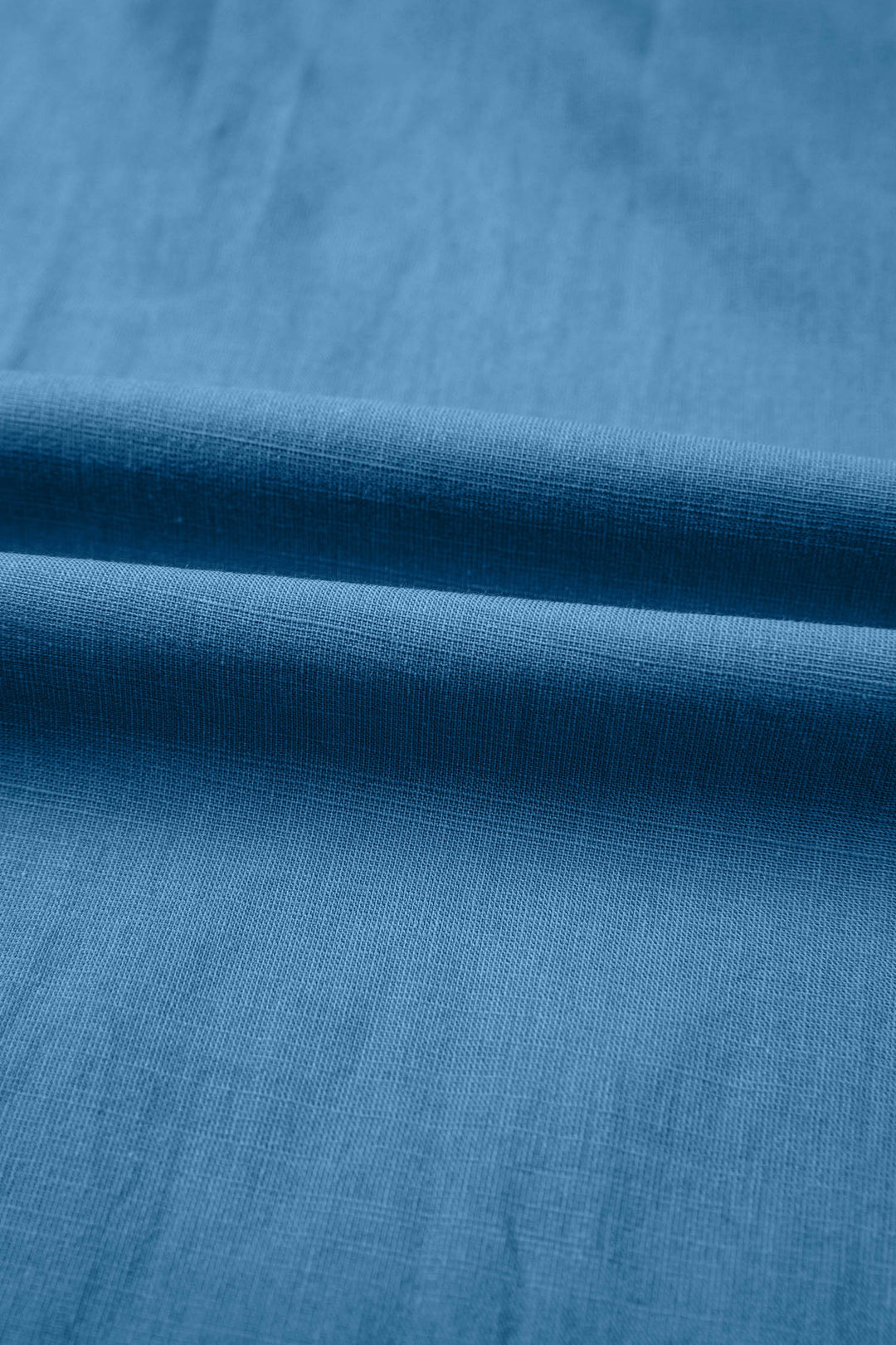 Prussian Blue Smocked Waist Casual Jogger Style Pants