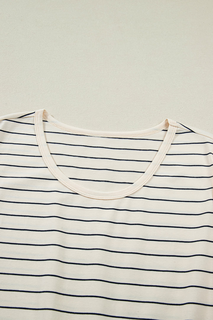 Drawstring Tunic Tank Mini Dress with Pockets
