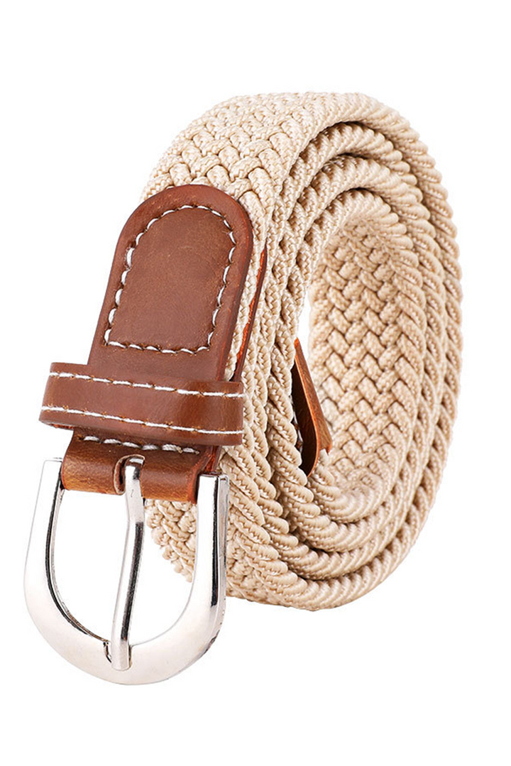 Ceinture en toile tissée de style bohème