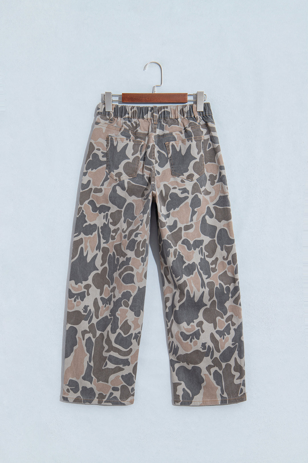 Multicolour Camouflage Shift Ankle Length Jeans