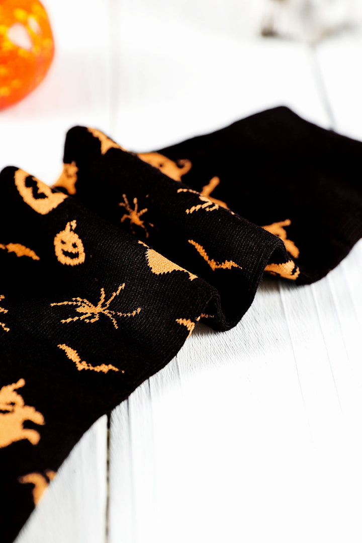 Gruselige Jahreszeit Halloween Element Print Socken