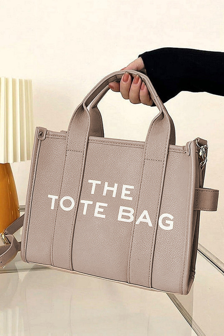 THE TOTE BAG PU Leather Large Shoulder Bag