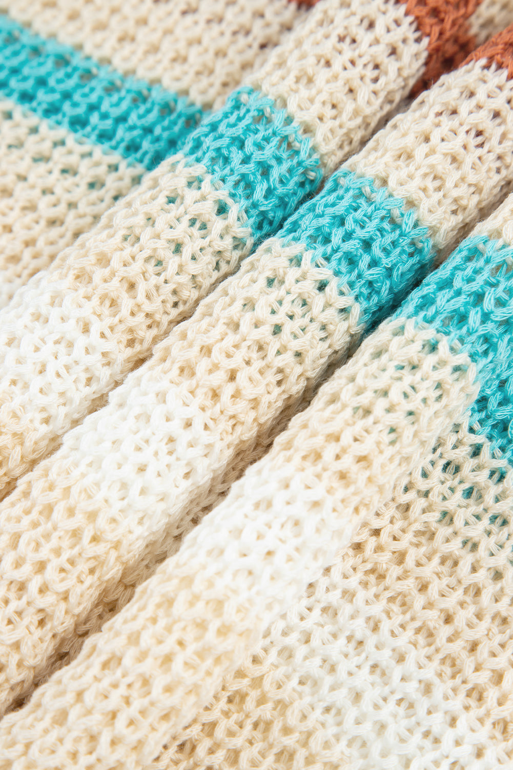 Textured Knit V Neck Sweater Vest