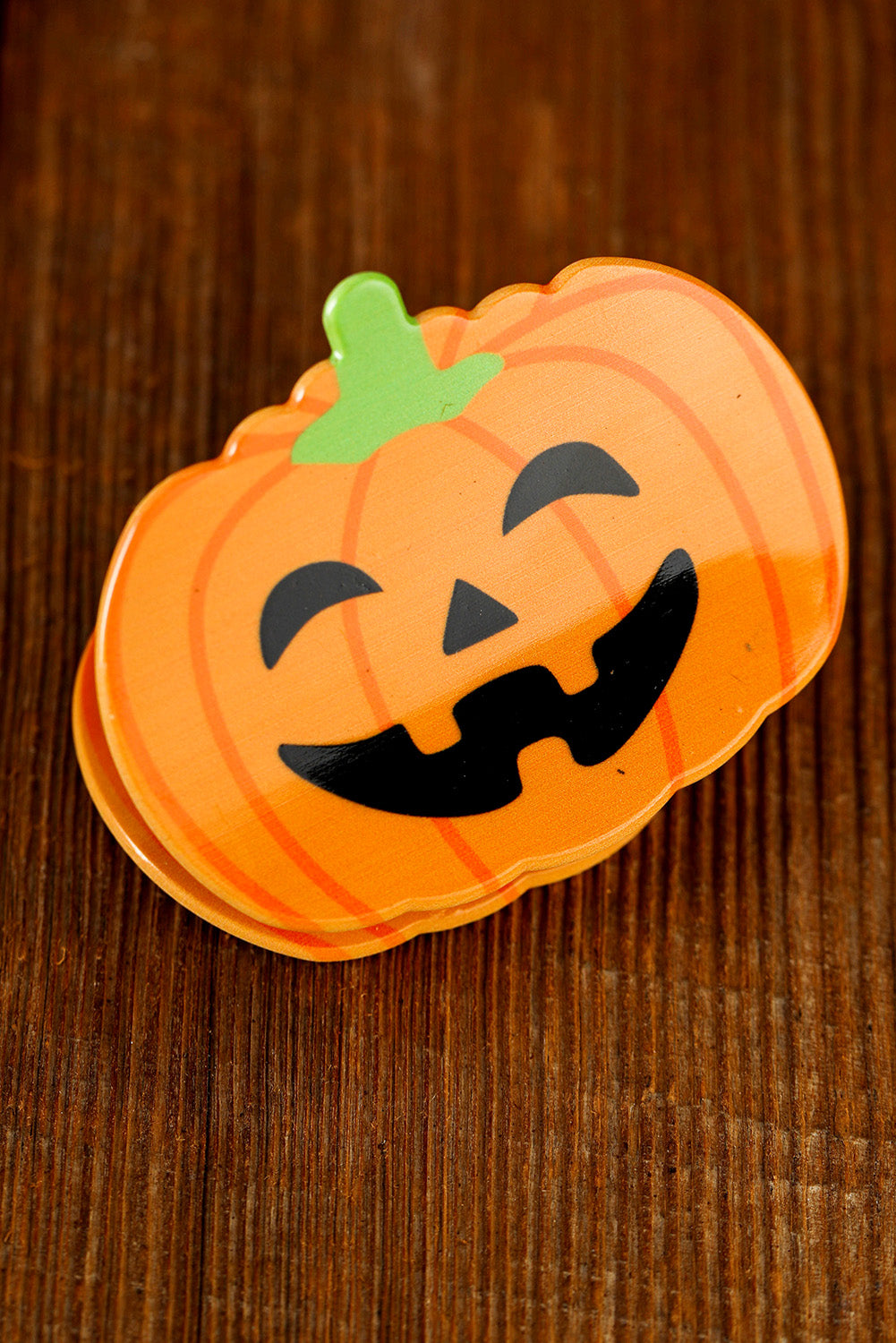 Pince à cheveux en forme de citrouille d'Halloween