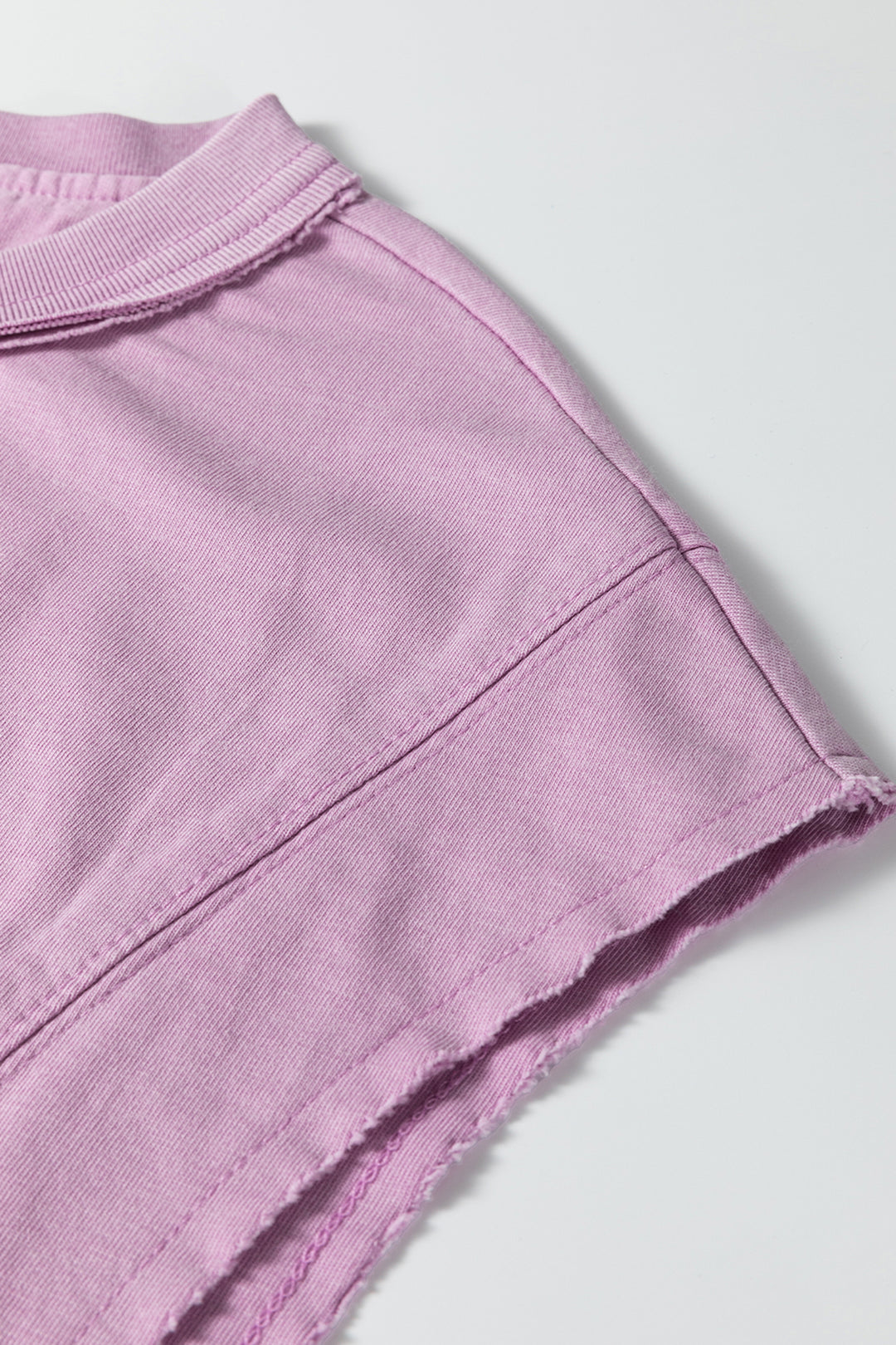 Mineral Wash Boxy Fit Cotton Tank Top