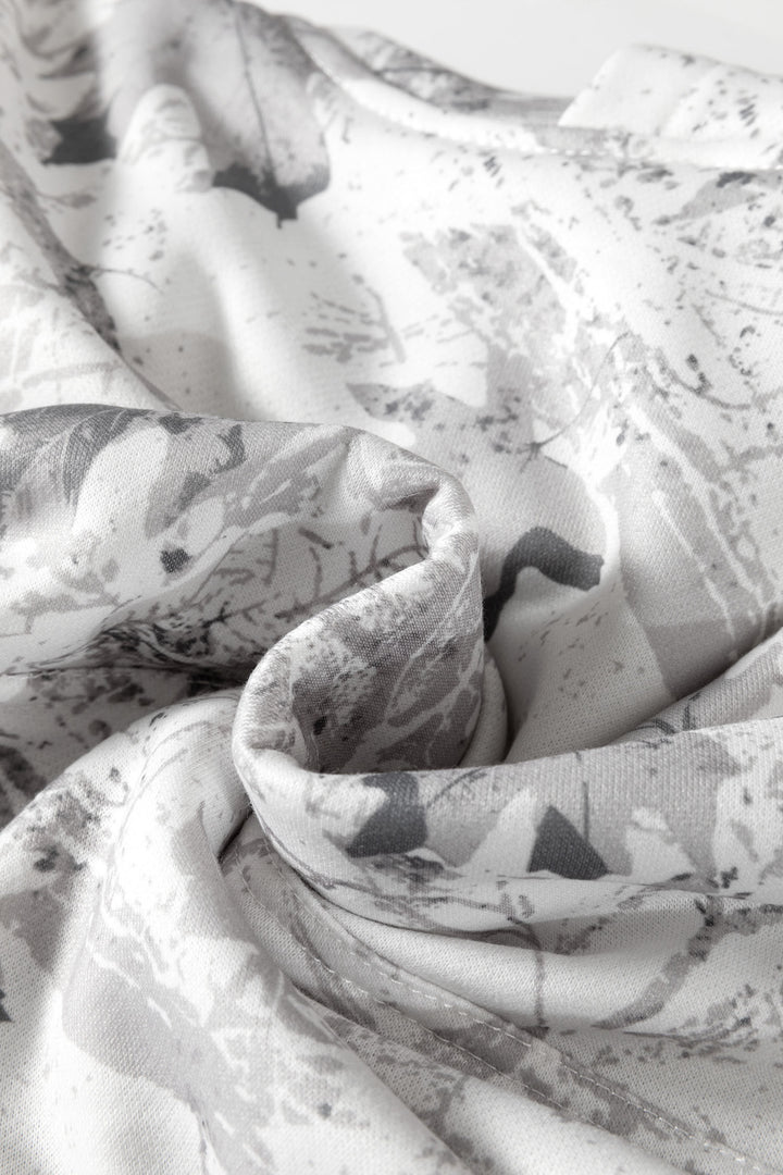Light Grey Light Woodland Camo Classic Hoodie and Sweatpants Set