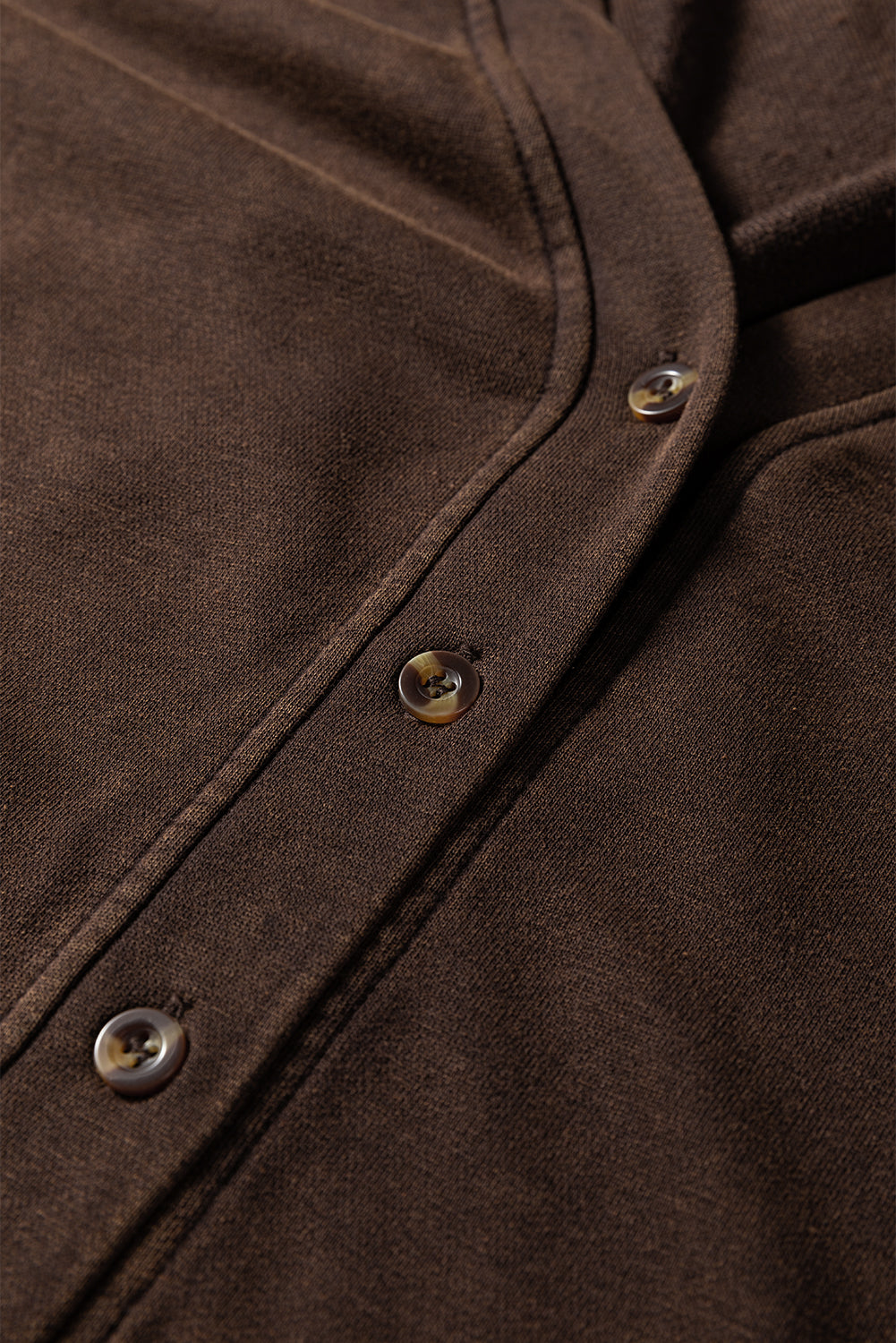 Button Front V Neck Casual Cardigan