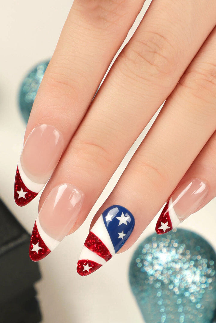 Autocollants pour ongles du jour de l'indépendance