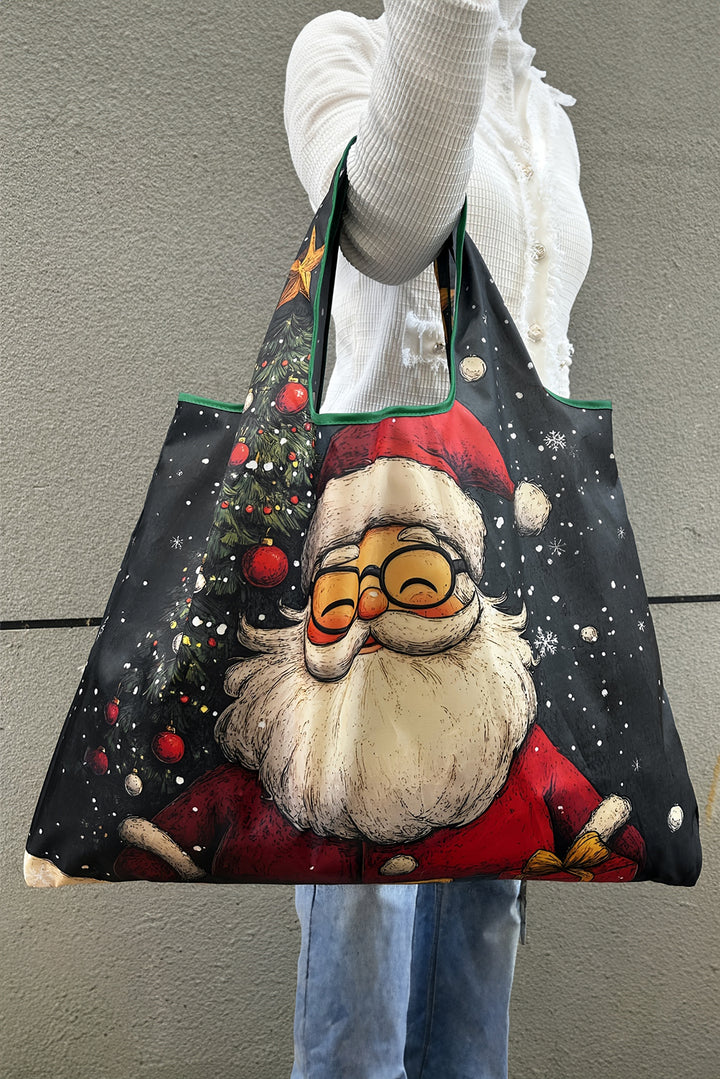 Large Foldable Christmas Holiday Reusable Oxford Bag