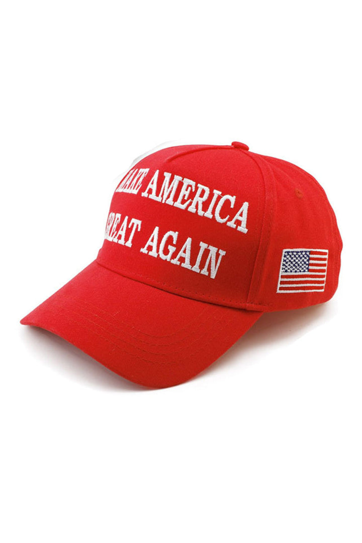 Casquette à visière brodée MAKE AMERICA GREAT AGAIN