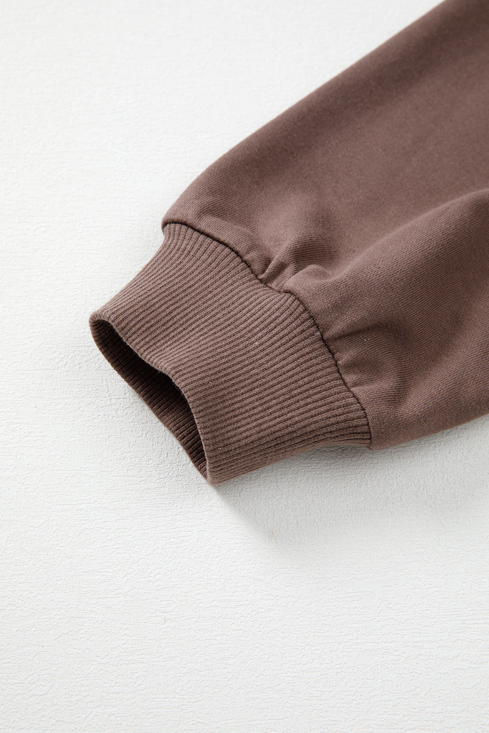 Color Block Drop Shoulder Pullover Casual Sweatshirt