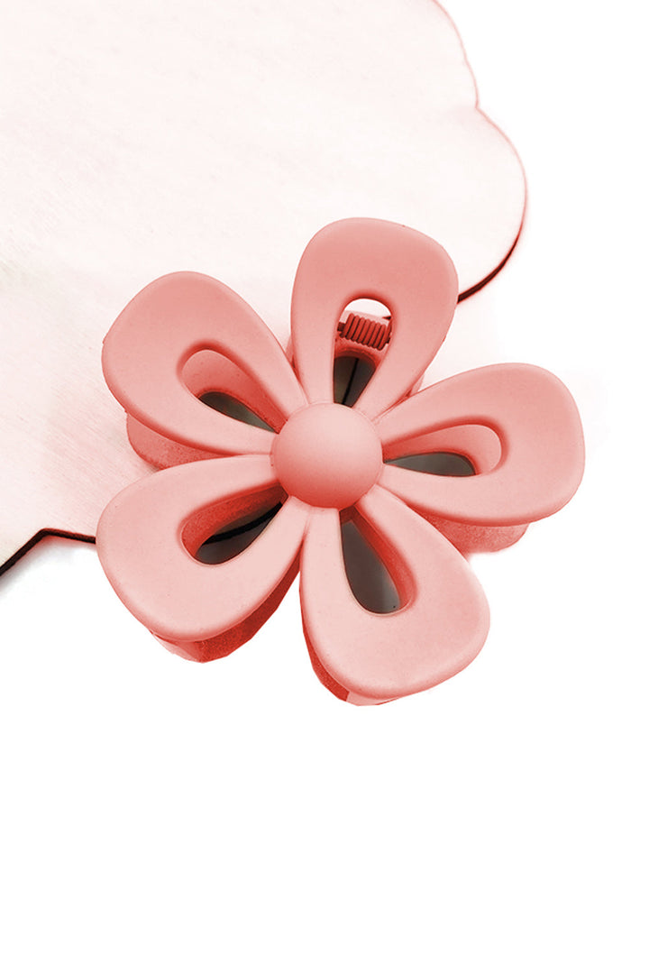 Süßer Klauenclip in Form einer ausgehöhlten Blume