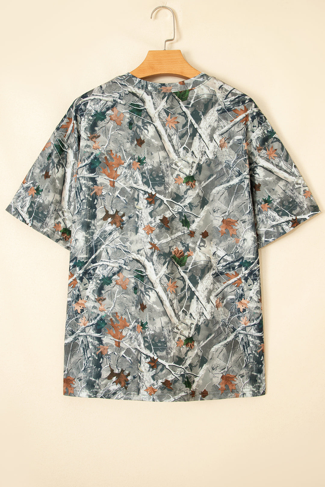 Beige Camo Woodland LOVE LIKE JESUS Casual Tee