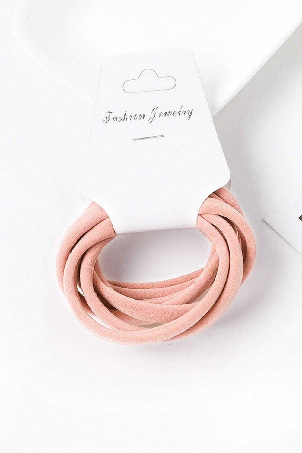 Solid Color Minimalist Hair Tie Accessory