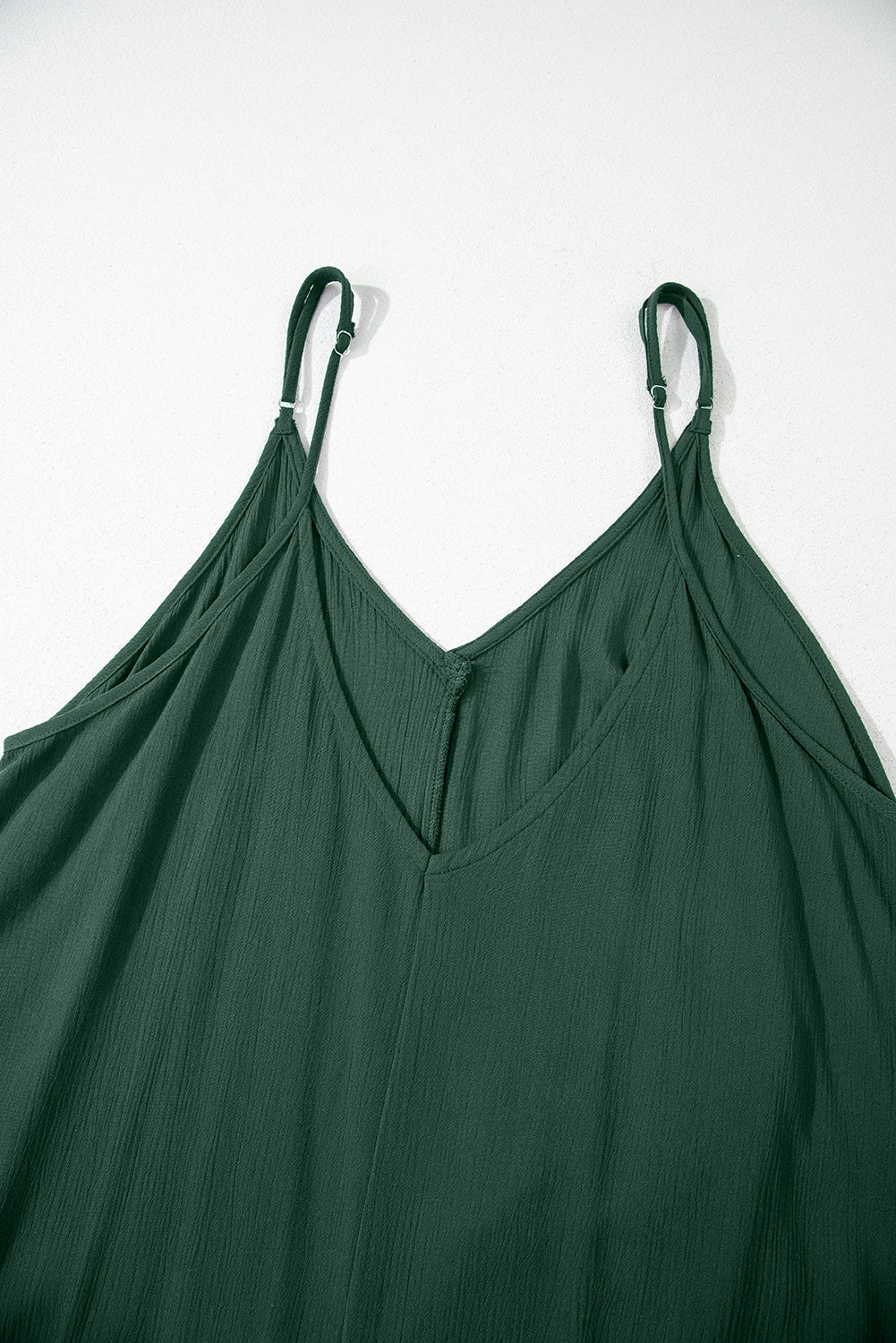 Spaghetti Straps Pocketed Slouchy Maxi Dress
