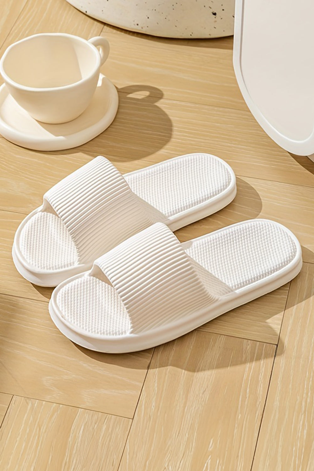 Textured Thick Sole Soft EVA Home Slippers