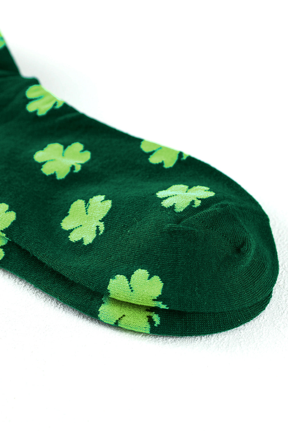 Schlauchsocken mit St. Patricks Kleeblatt-Print