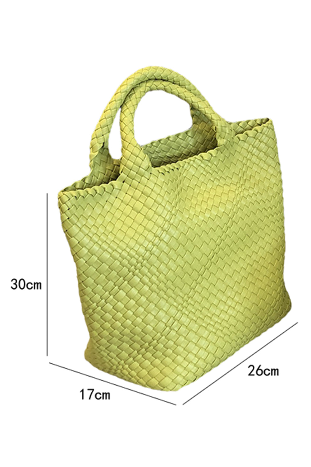 Woven Hand Bag with Pouch