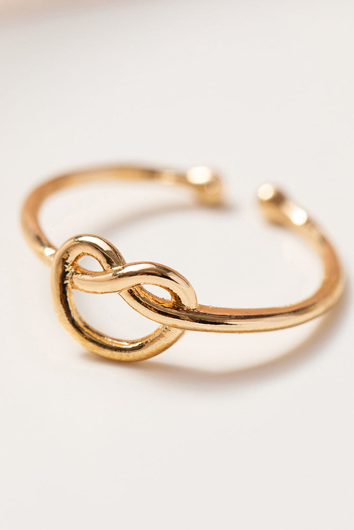 Bague tendance Saint-Valentin Knot A Heart