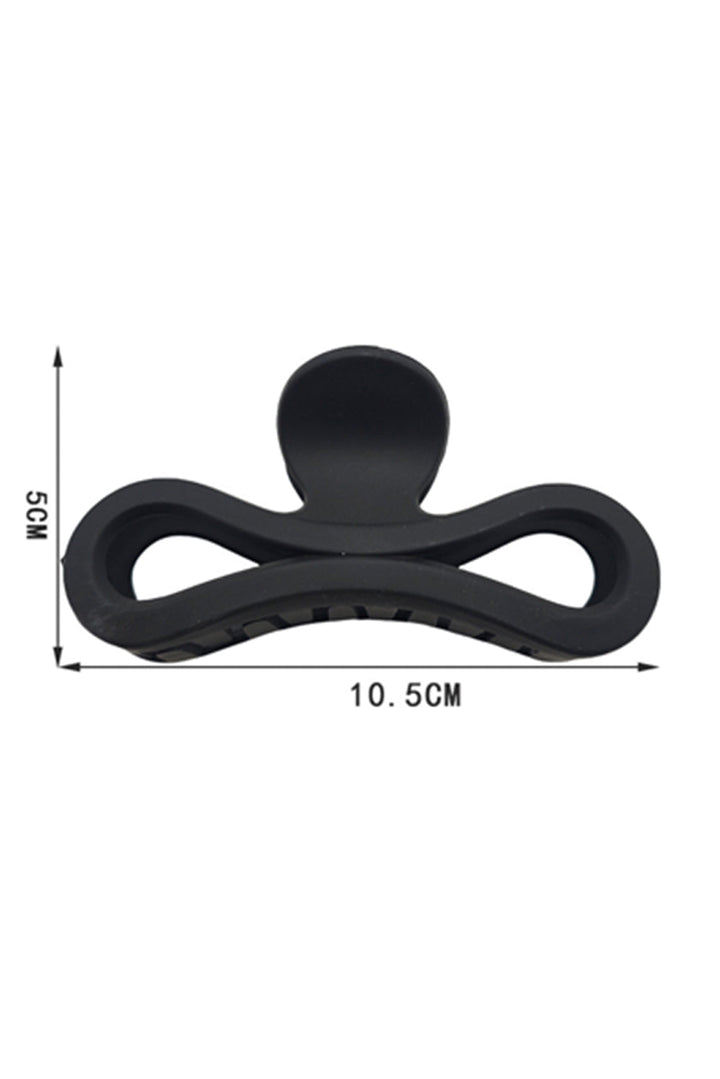 Minimalist Wave Shape Matte Hair Claw Clip