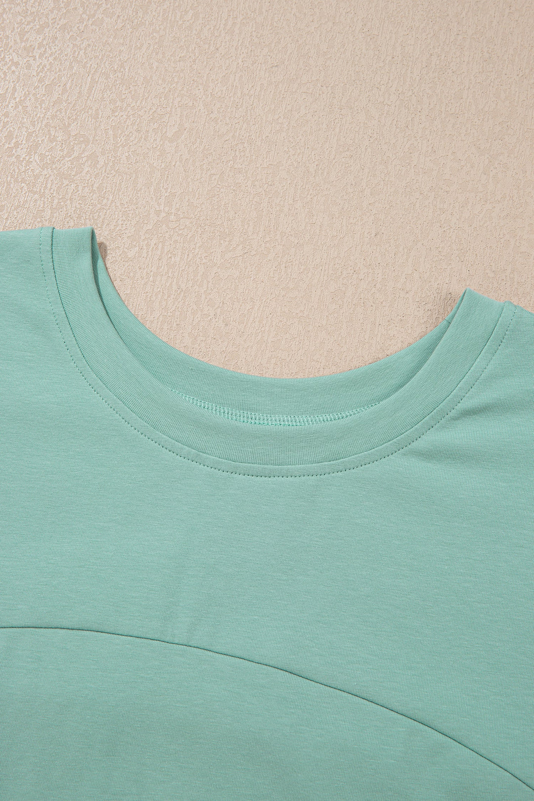 Moonlight Jade Solid Color Cropped Tank Top and Jogger Pants Set