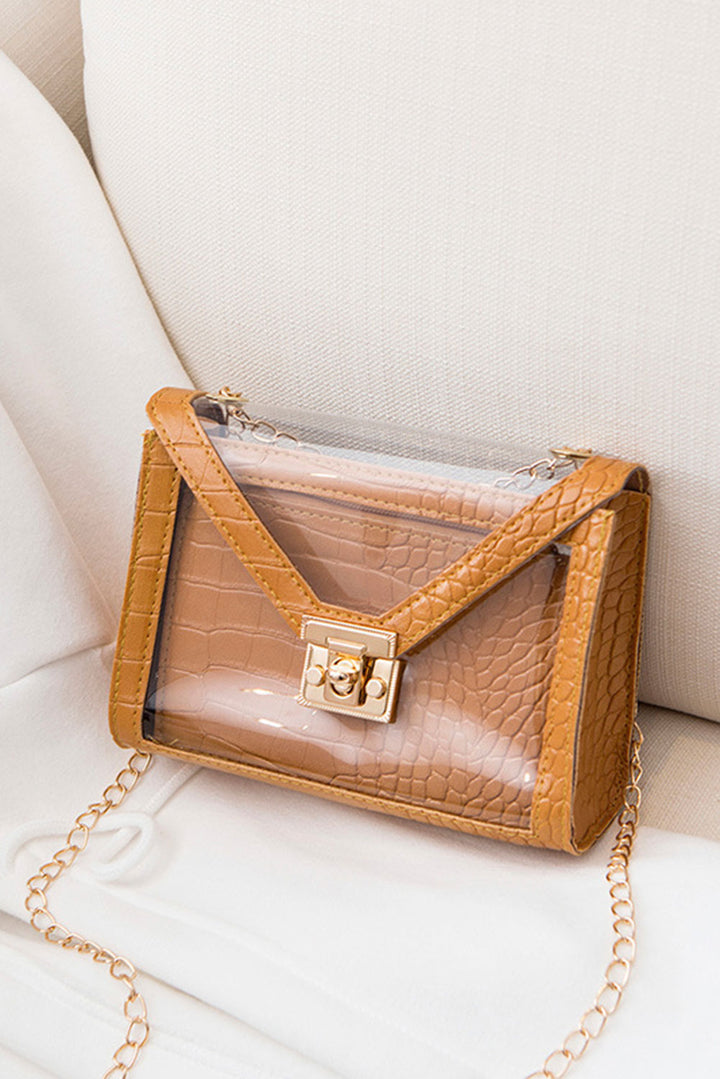 Sac bandoulière transparent Gator